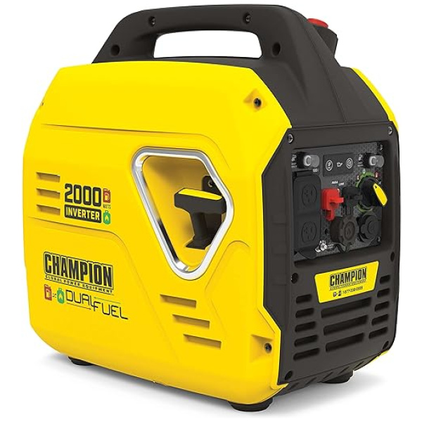 Champion Power Equipment 100900 2000-Watt Ultralight Portable Dual Fuel Inverter Generator