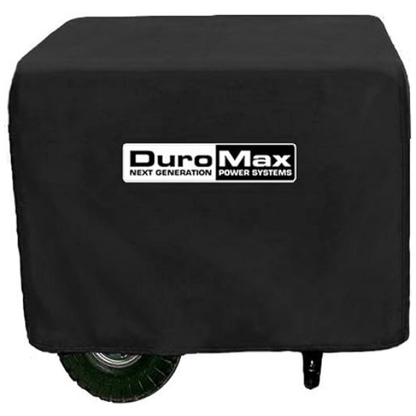 DuroMax XPLGC Generator Cover For Models XP6500E, XP8500E, XP10000E, and XP4000WGE, Black, Large