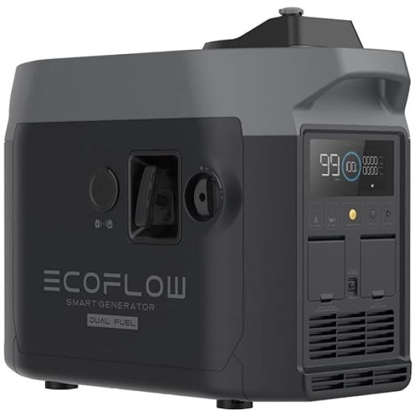 EF ECOFLOW 1800W Dual Fuel Smart Generator with Both LPG and Gas Powered Support, Smart Control, for Home Battery Backup, Emergency, Applicable for...