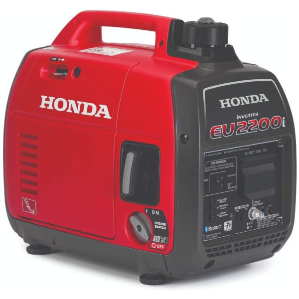 Honda EU2200ITAN 2200-Watt 120-Volt Super Quiet Portable Inverter Generator with CO-Minder - 49-State