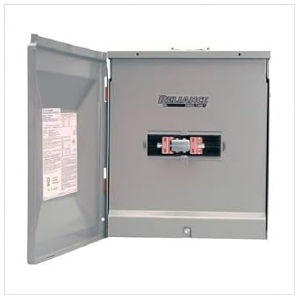 Reliance Controls TCA1006DR Outdoor Transfer Panel - 100A and 60A Generator